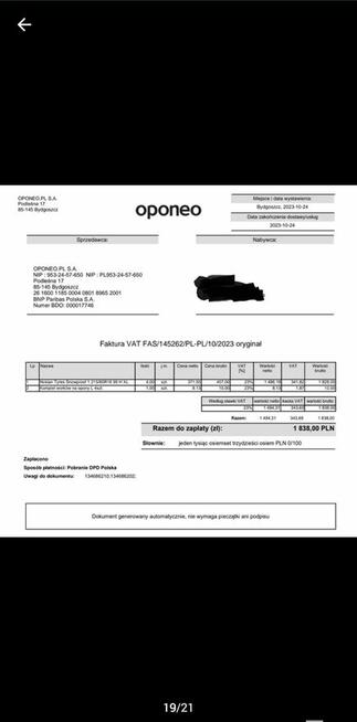 Ford S-max plus 2 komplety opon