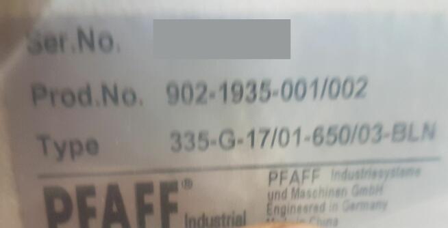 Stół do Lamowania MERT M-1000 z Lamowaczem PFAFF 335 automat