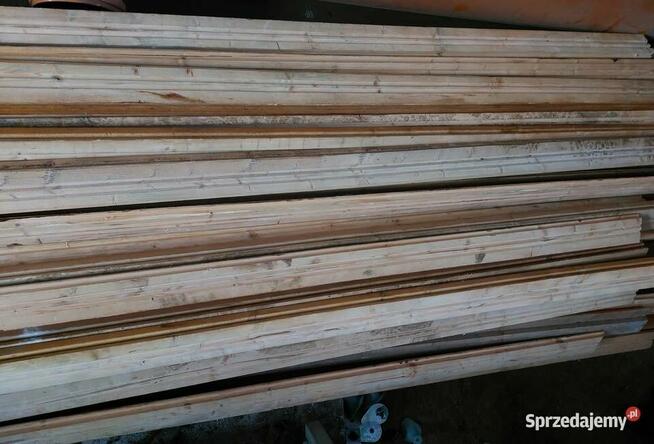 Sprzedam 70 szt Profile Bukowe ,Heblowane na zakładkę