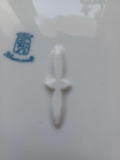 Patera Antyk Schumann - koszyczek Porcelana