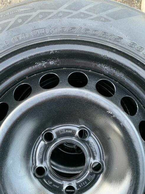 Komplet opon zimowych na felgach Vectra C