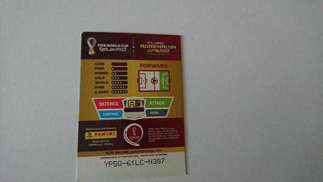 ^KARTA FIFA World Cup Qatar 2022 Limited RAHEEM STERLING^