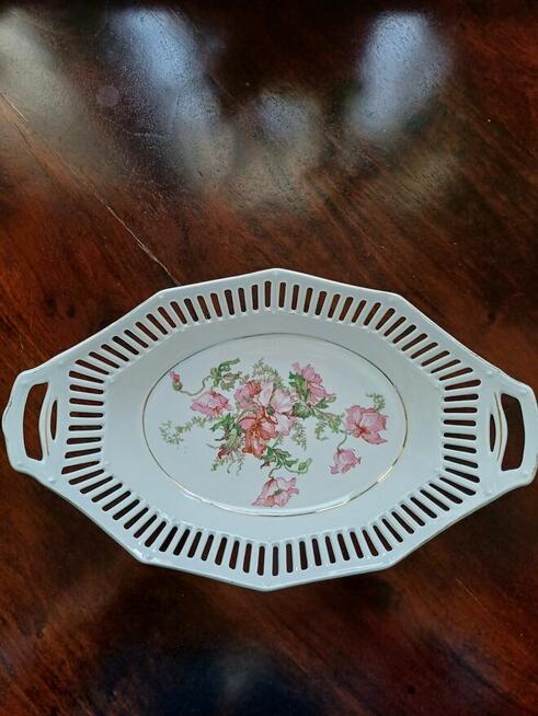 Patera Antyk Schumann - koszyczek Porcelana