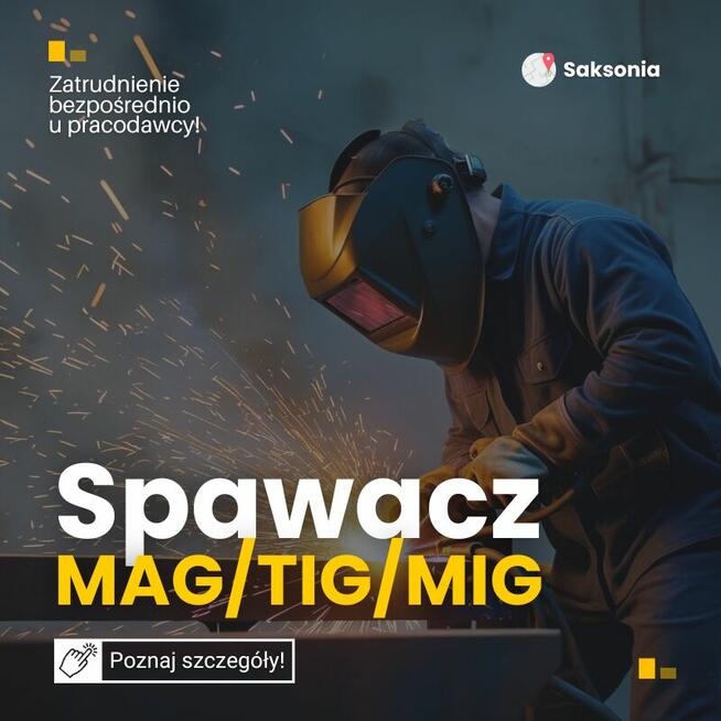 Spawacz MAG/TIG/MAG bez języka - Saksonia