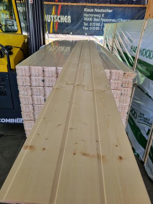 Deska Podbitka Boazeria świerkowa 12x121 Profil softline (E)