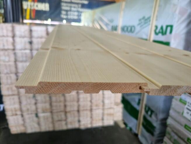 Deska Podbitka Boazeria świerkowa 12x121 Profil softline (E)