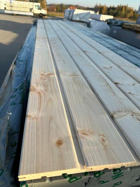 Podbitka Boazeria świerkowa KL.A/B 16x121 Profil softline E