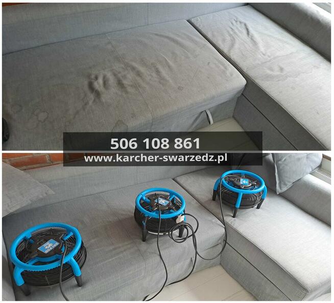 Karcher Czyszczenie wykładzin dywanów kanapy narożnika