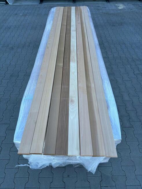 Deska drewniana cedr kanadyjski Fas KD 20x90mm Profil RHOMBU