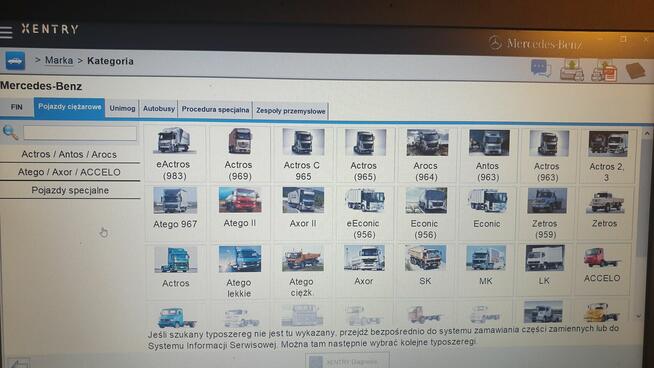 Laptop DELL Xentry Mercedes 2025 +interfejs SM2 PRO