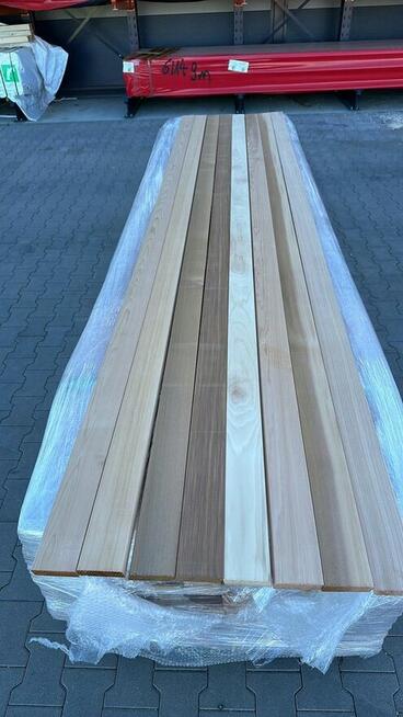 Deska drewniana cedr kanadyjski Fas KD 20x90mm Profil RHOMBU