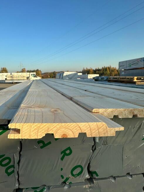 Podbitka Boazeria świerkowa KL.A/B 16x121 Profil softline E