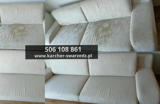 Karcher Czyszczenie wykładzin dywanów kanapy narożnika