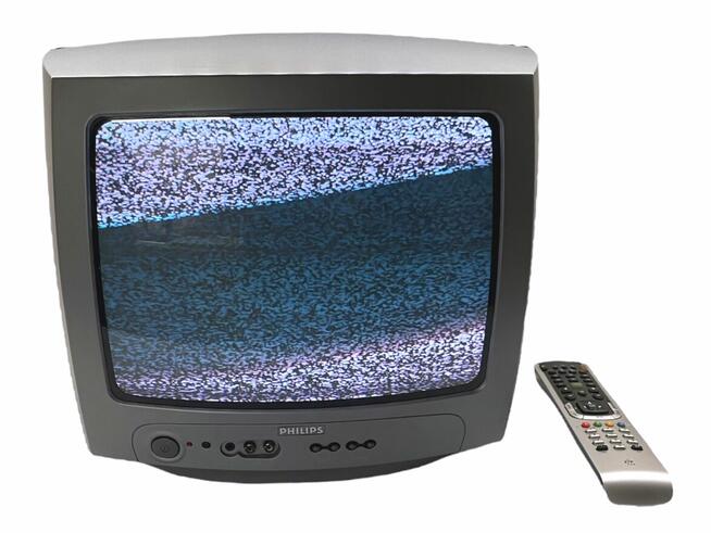 Retro TV Philips 14 CRT do starych gier