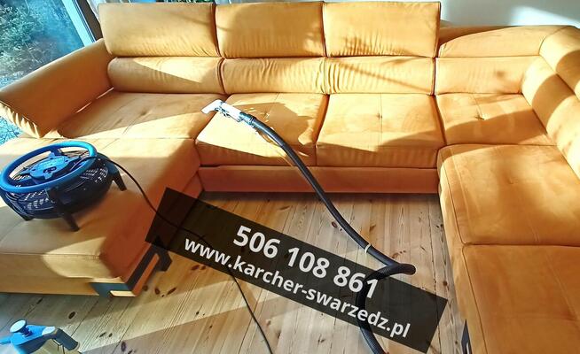 Karcher Czyszczenie wykładzin dywanów kanapy narożnika