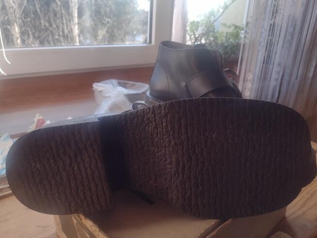 Buty męskie, prawdziwa skóra, używane stan jak nowy