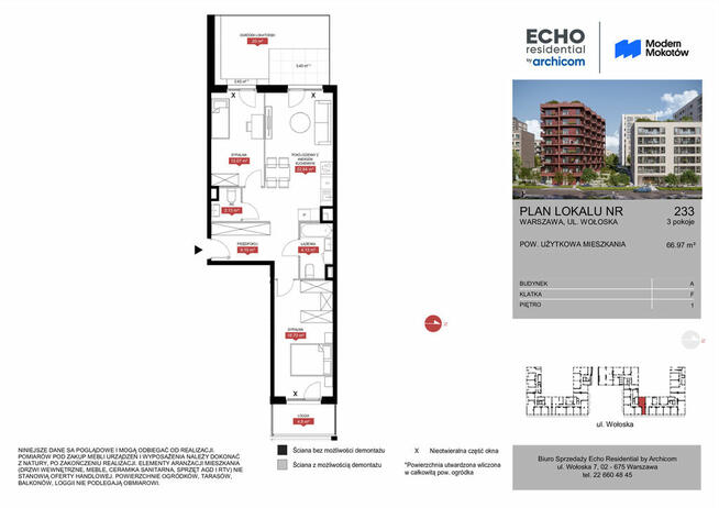 3 pokoje dwustronne z ogródkiem i loggią