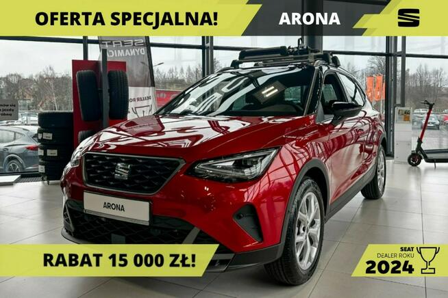 Seat Arona FR! 115KM! Manual! Wirtualny kokpit! Pakiet schowków! Navi System!