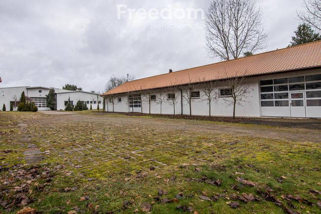 Hala produkcyjna z magazynem, biurami oraz działką