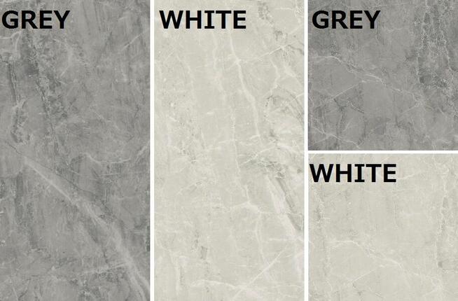 gres 60/120 little rocks white graphite satynowy-matowy para