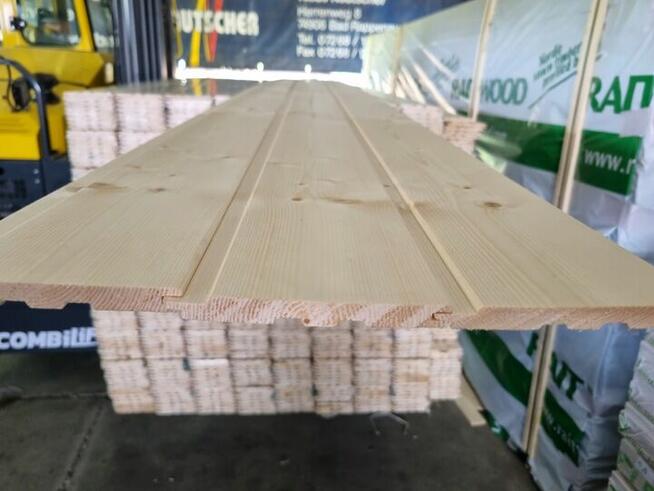 Deska Podbitka Boazeria świerkowa 12x121 Profil softline (E)