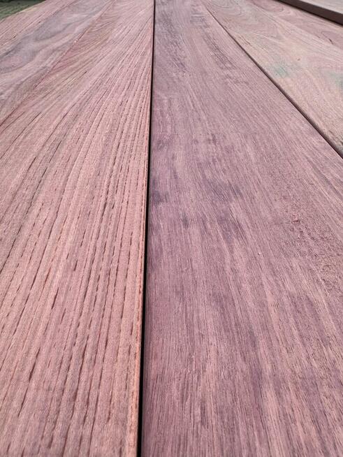 DESKA EGZOTYCZNA AMARANT-PURPLE HEART GŁADKA RÓŻOWA 21X145MM