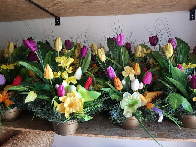 stroiki Wielkanocne, stroiki na cmentarz --PRODUCENT- HURT