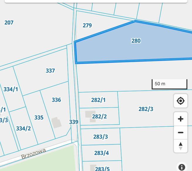 Sprzedam działkę rolną z wydaną decyzją o warunkach zabudowy