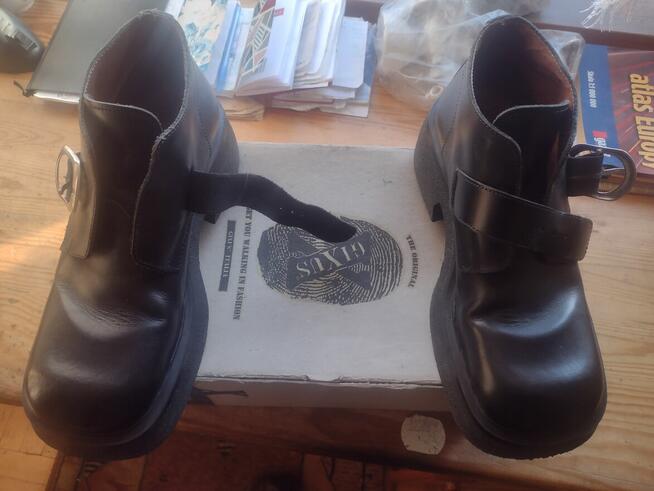 Buty męskie, prawdziwa skóra, używane stan jak nowy