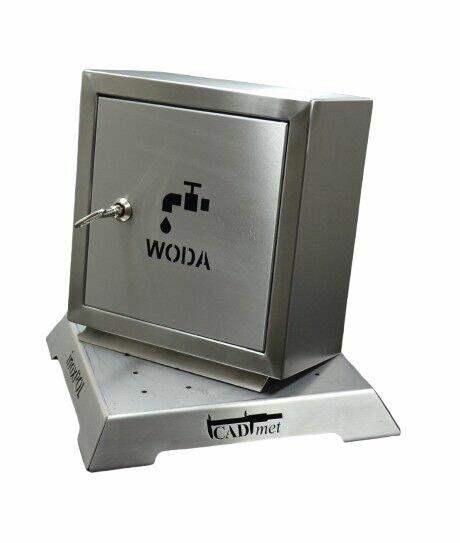 Szafka na zawór wody INOX