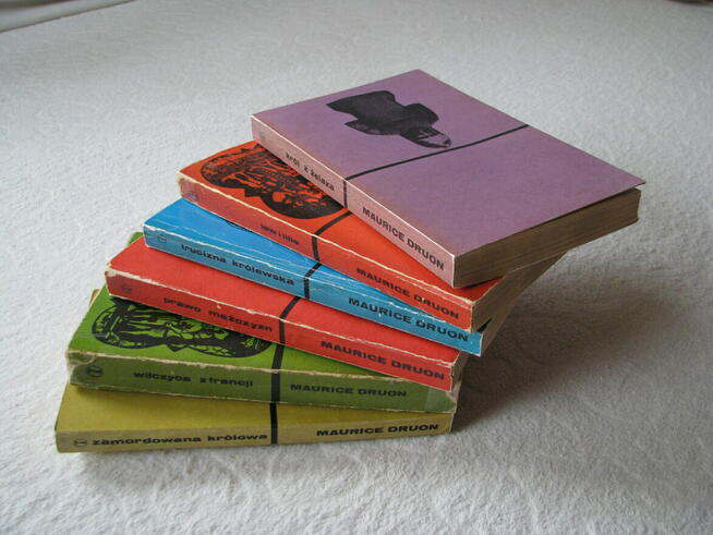 Królowie przeklęci, Maurice Druon, 6 tomów