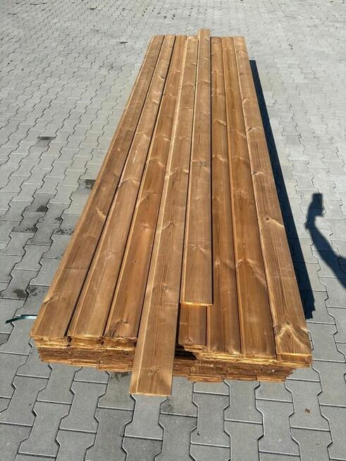 Deska elewacyjna drewniana thermo sosna ZETKA 18x143mm