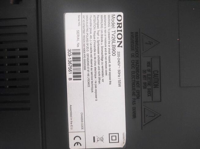 telewizor orion sprawny