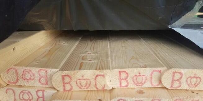 DESKA DESKI ŚWIERKOWA DO BUDOWY BECZEK BECZKI SAUNOWEJ 44X12