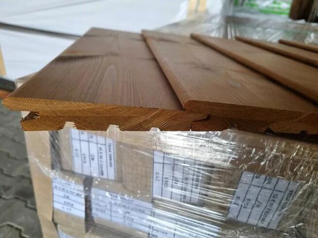 Deska drewniana thermo termo sosna 26x140mm Profil Diagonal