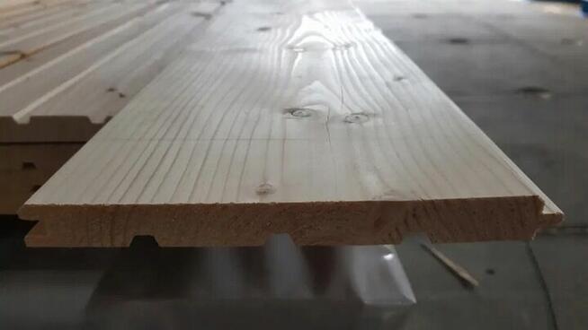 DESKA SZEROKA ELEWACJA ŚWIERK SKANDYNAWSKI 19X196 A/B