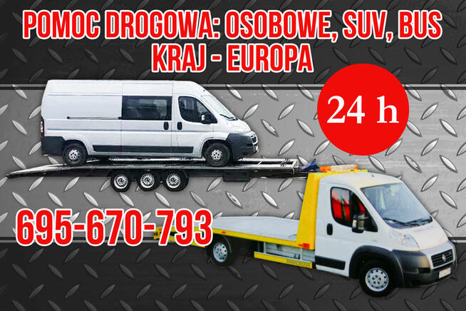 Pomoc Drogowa24h AutoHolowanieTransport BUS Bydgoszcz EUROPA