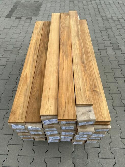 DESKA TARASOWA EGZOTYCZNA TEAK TIK DREWNO TEKOWE 20x120x1500