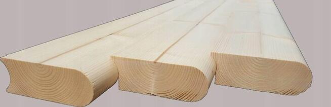 DESKA DESKI ŚWIERKOWA DO BUDOWY BECZEK BECZKI SAUNOWEJ 44X12