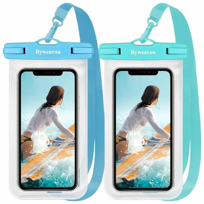 Ryweavou 2-pak wodoodpornych etui na telefon!