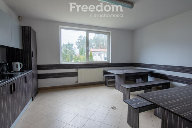 Hala produkcyjna z magazynem, biurami oraz działką