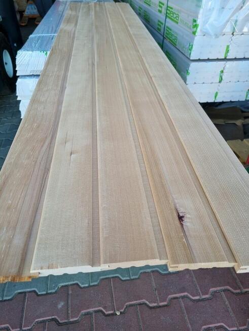 Boazeria Podbitka Deska Sauny sauna HEMLOCK JODŁA 12,5X94 B