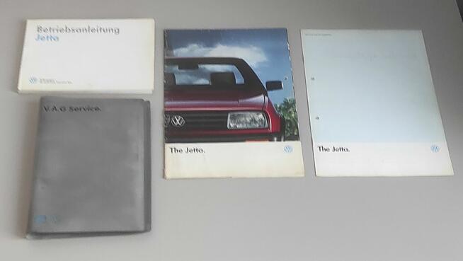 Do VW Jetta 1990r. folder, instruk., okładka. OKAZJA.