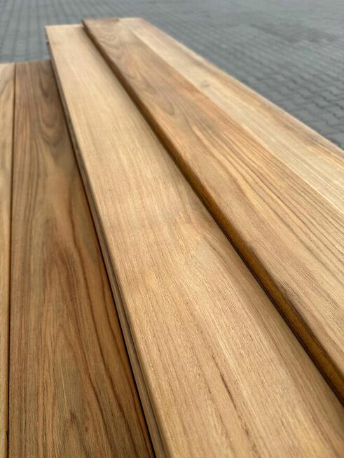DESKA TARASOWA EGZOTYCZNA TEAK TIK DREWNO TEKOWE 20x90x1500