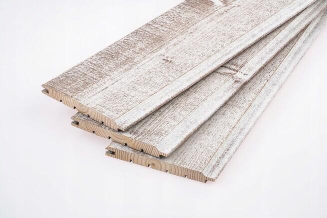 DESKA BOAZERIA PANELOWA DO WNĘTRZ RUSTIK ŚWIERK 12X120X2400