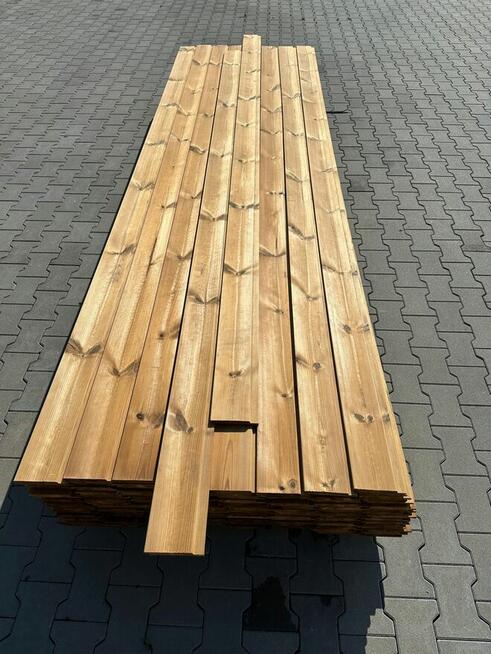 Deska elewacyjna drewniana thermo sosna ZETKA 18x143mm