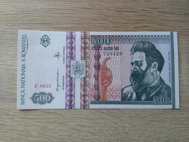 Banknot 500 lei Rumunia