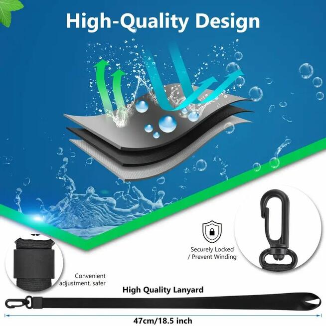 Ryweavou 2-pak wodoodpornych etui na telefon!