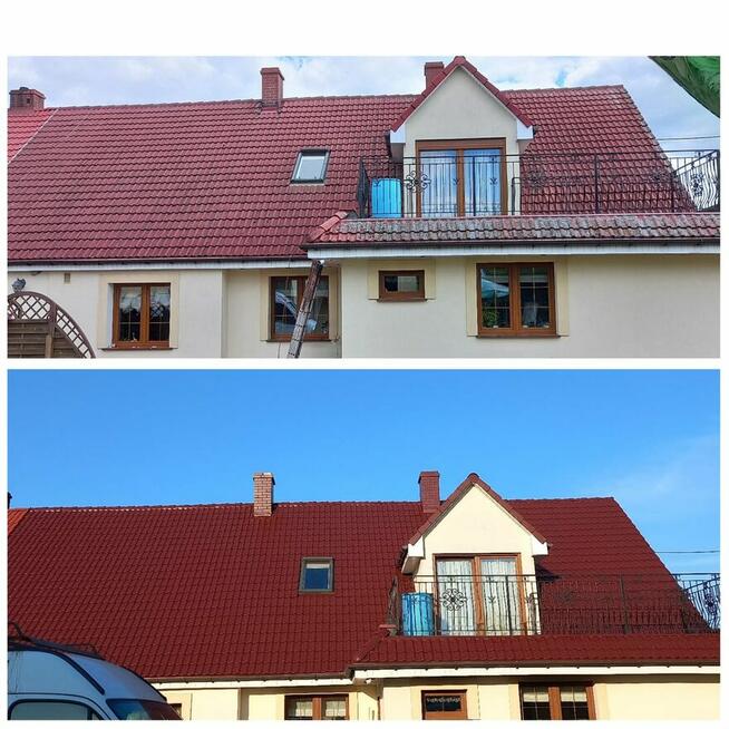 Mycie I malowanie dachów