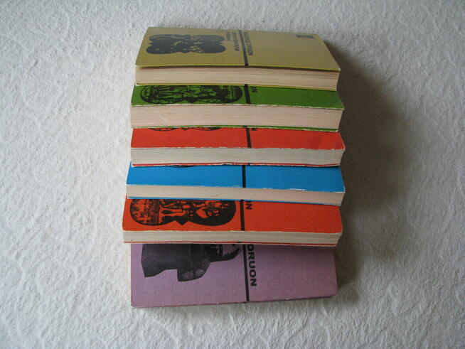 Królowie przeklęci, Maurice Druon, 6 tomów